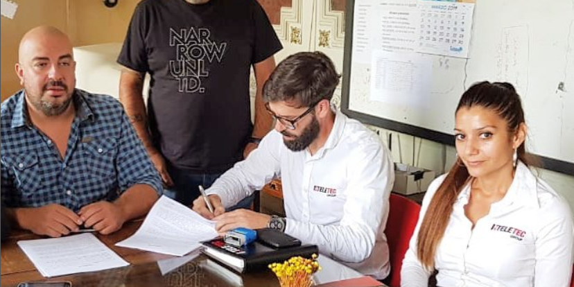 firma de contrato
